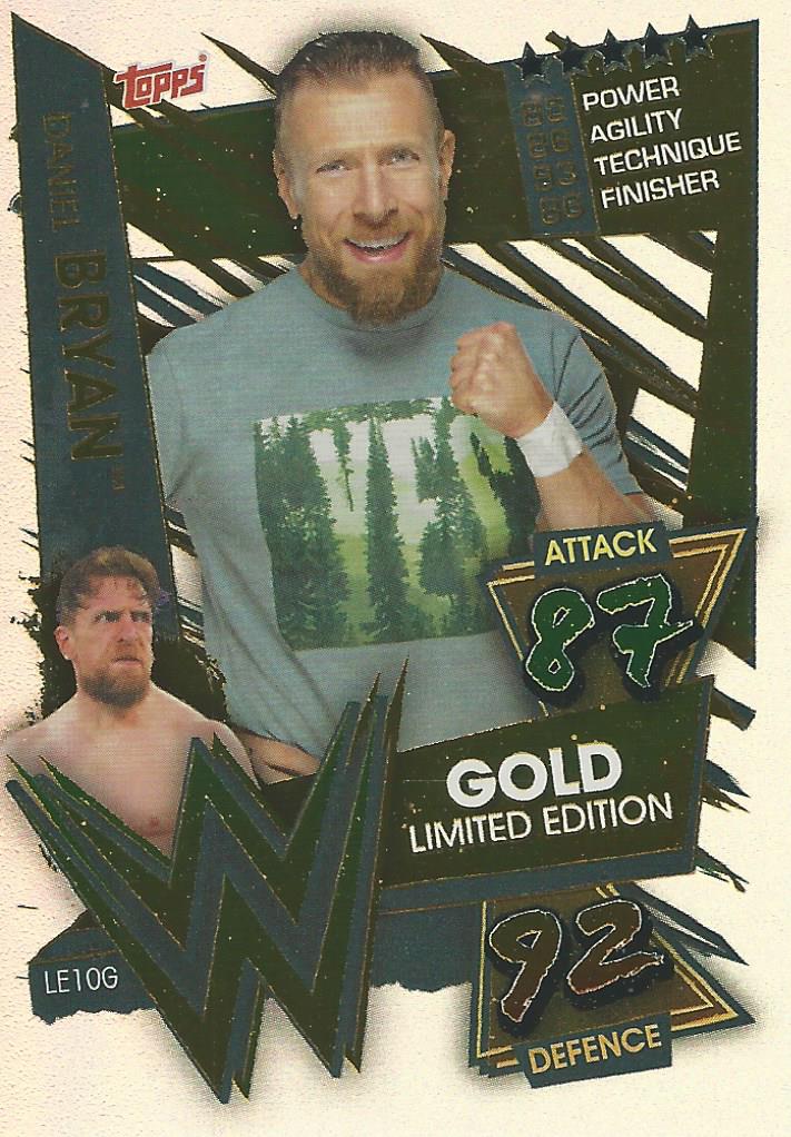 WWE Topps Slam Attax 2021 Trading Card Daniel Bryan LE10G