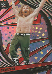 WWE Panini Revolution 2022 Trading Cards Sami Zayn No.34 ASTRO
