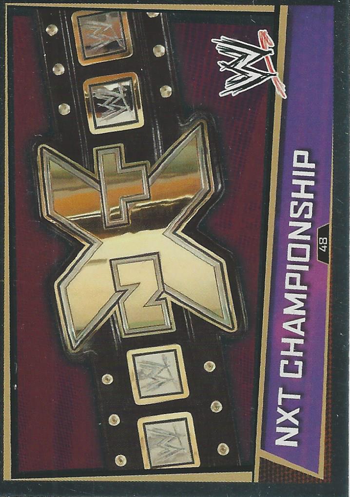 WWE Slam Attax Superstars 2013 Trading Card NXT Championship No.48