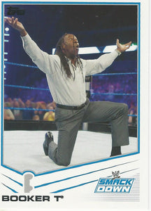 WWE Topps 2013 Trading Cards Booker T No.48