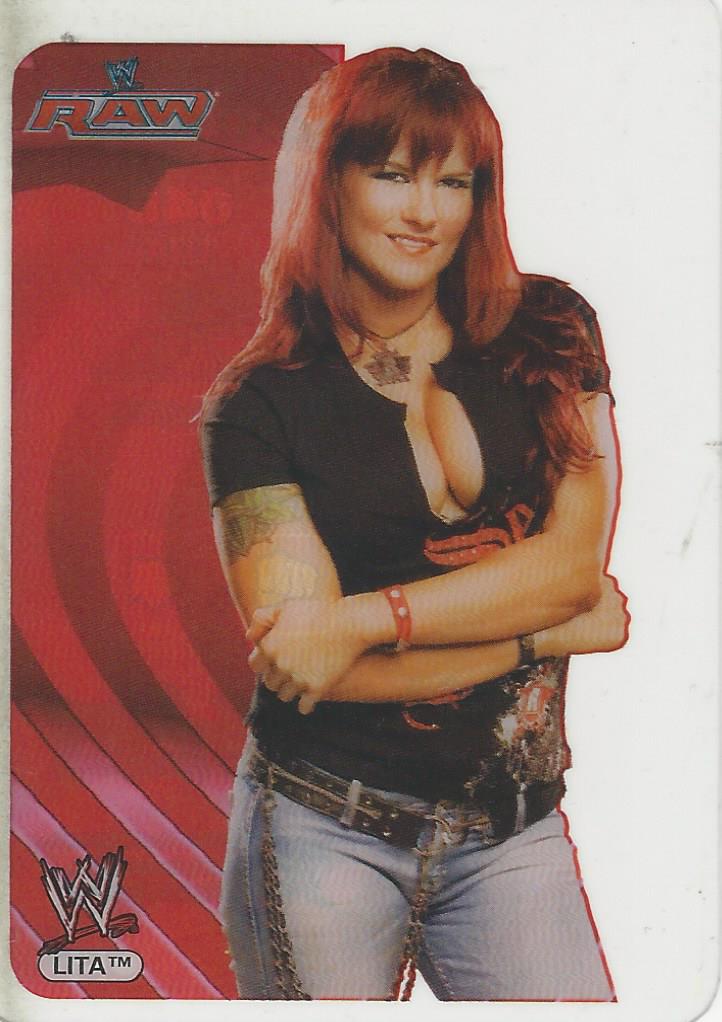 WWE Edibas Lamincards 2006 Lita No.48