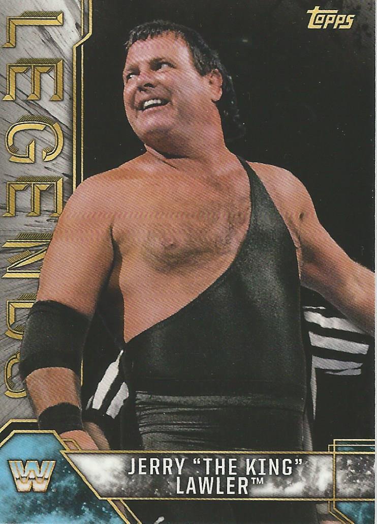 WWE Topps Legends 2017 Trading Card Jerry Lawler No.48