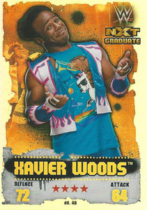 WWE Topps Slam Attax Takeover 2016 Trading Card Xavier Woods No.48