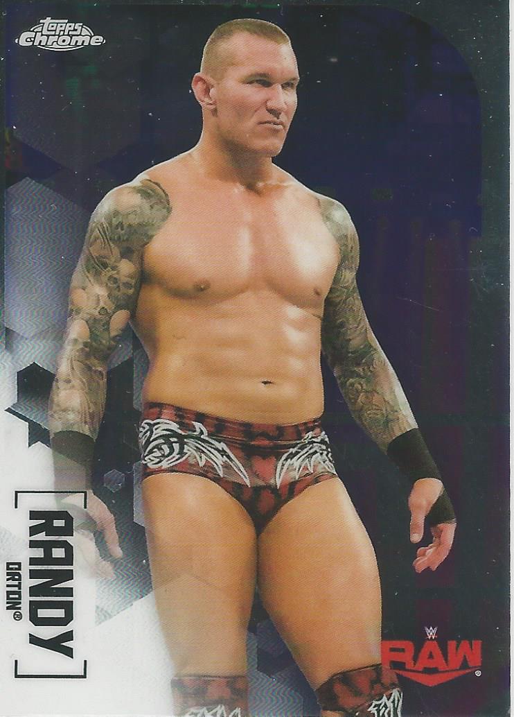 WWE Topps Chrome 2020 Trading Cards Randy Orton No.48