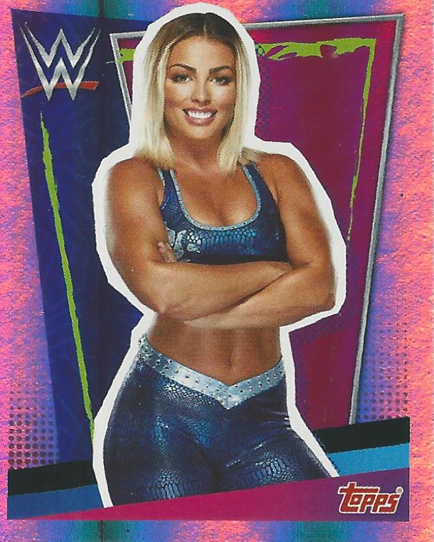 WWE Topps Road to Wrestlemania Stickers 2021 Mandy Rose No.48