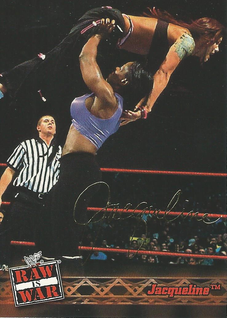 WWF Fleer Raw 2001 Trading Cards Jacqueline No.48