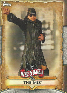 WWE Topps Road to Wrestlemania 2020 Trading Cards The Miz WM-48