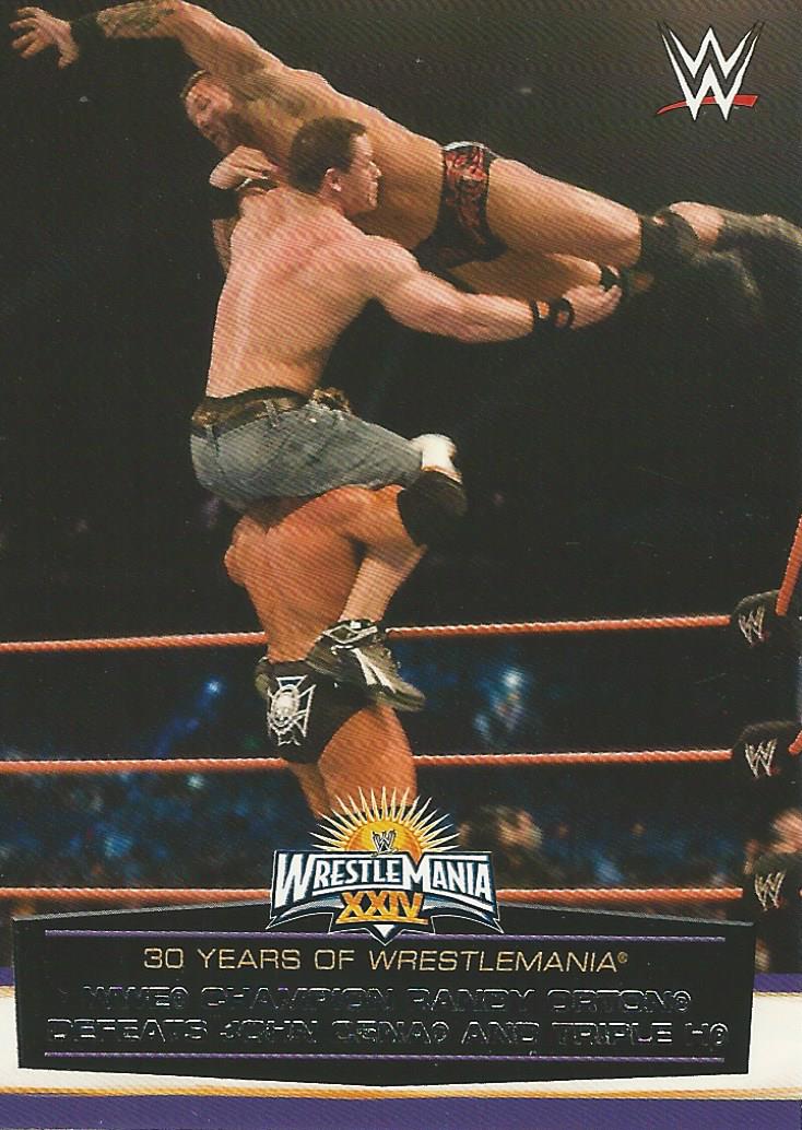 WWE Topps Road to Wrestlemania 2014 Trading Cards Randy Orton 48 of 60