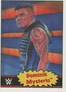 WWE Topps Living Set Trading Cards 2021 Dominik Mysterio No.48