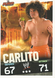WWE Topps Slam Attax Evolution 2010 Trading Cards Carlito No.48