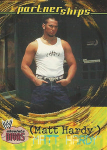 WWE Fleer Absolute Divas Trading Card 2002 Matt Hardy No.48