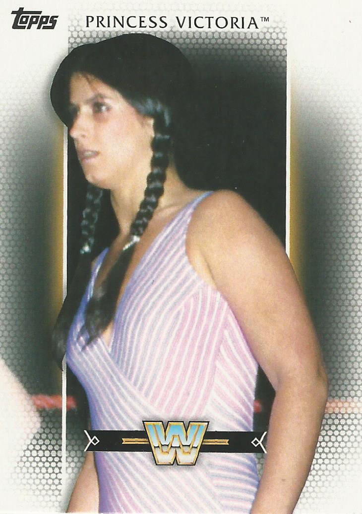 WWE Topps Women Division 2017 Trading Card Princess Victoria R49