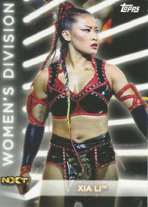 WWE Topps Women Division 2021 Trading Card Xia Lia RC-49