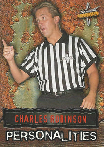WCW Topps Embossed Trading Cards 1999 Charles Robinson No.49