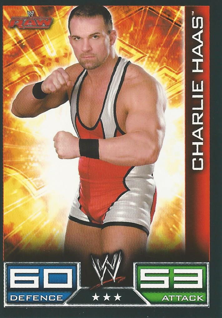 WWE Topps Slam Attax 2008 Trading Cards Charlie Haas No.49