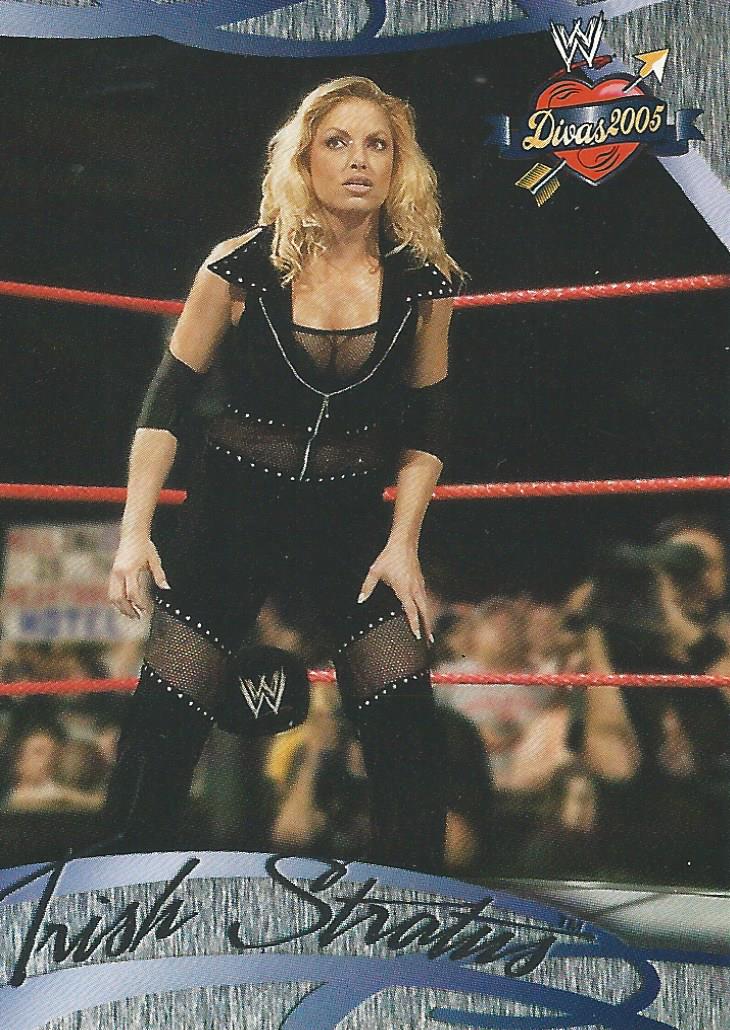 WWE Fleer Divas 2005 Trading Cards Trish Stratus No.49