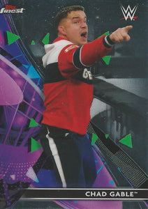 WWE Topps Finest 2021 Trading Cards Chad Gable No.49