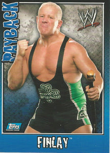 WWE Topps Payback 2006 Trading Card Finlay No.49