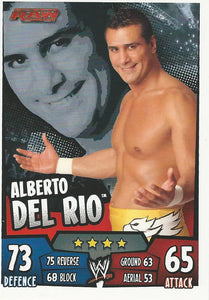 WWE Topps Slam Attax Rumble 2011 Trading Card Alberto Del Rio No.49