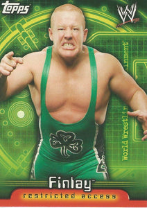 WWE Topps Insider 2006 Trading Cards US Finlay No.49