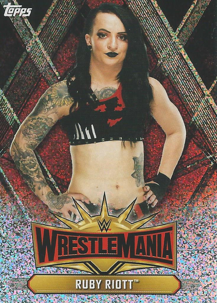 WWE Topps Champions 2019 Trading Cards Ruby Riott WM-49