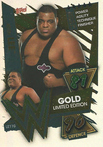 WWE Topps Slam Attax 2021 Trading Card Keith Lee LE11G