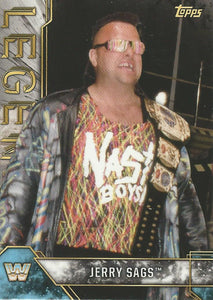 WWE Topps Legends 2017 Trading Card Jerry Saggs No.49