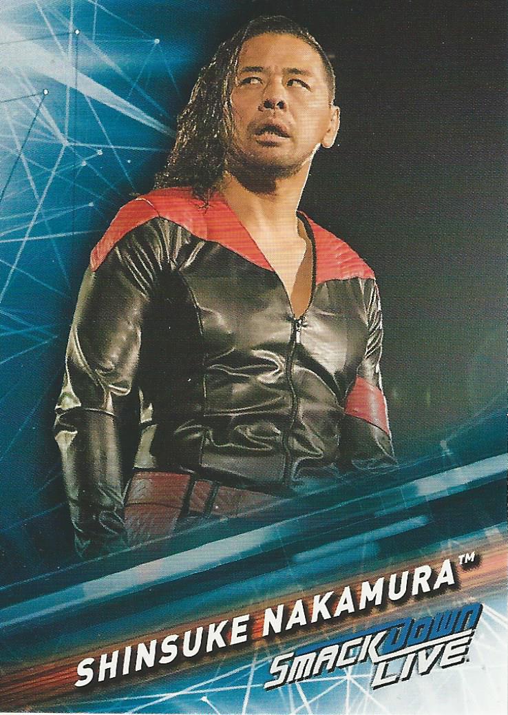 WWE Topps Smackdown 2019 Trading Cards Shinsuke Nakamura No.49