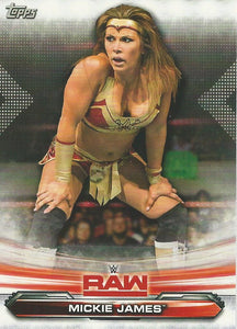 WWE Topps Raw 2019 Trading Card Mickie James No.49