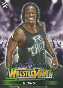 WWE Topps Road to Wrestlemania 2018 Trading Cards R-Truth R49