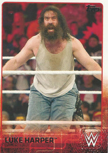 WWE Topps 2015 Trading Card Luke Harper No.49