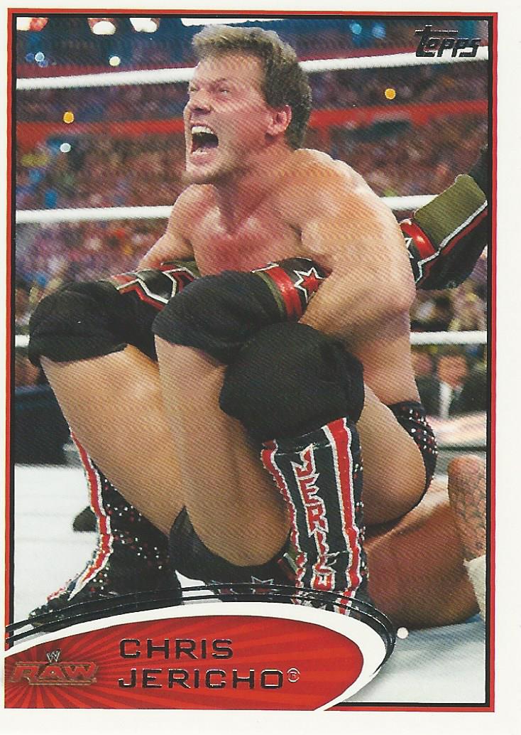WWE Topps 2012 Trading Card Chris Jericho No.49