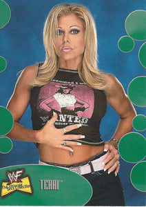 WWF Fleer Ultimate Diva Trading Cards 2001 Terri Runnels No.49