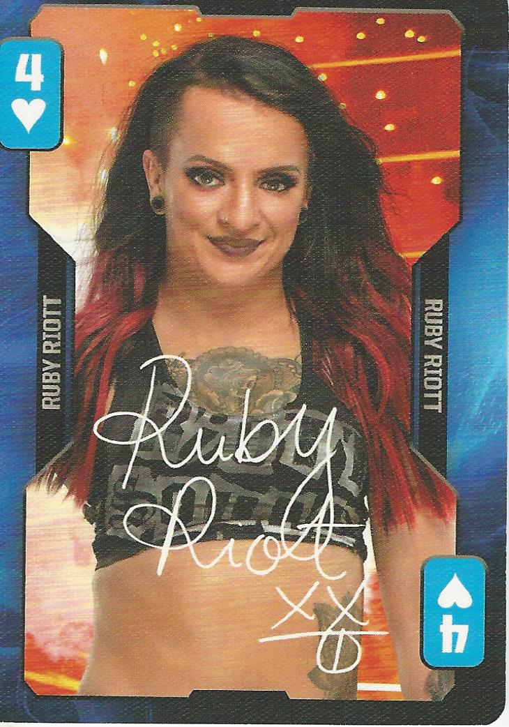 WWE Evolution Playing Cards 2019 Ruby Riott – Wrestling Cards Worldwide