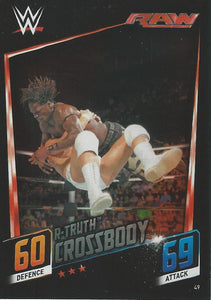 WWE Topps Slam Attax 2015 Then Now Forever Trading Card R-Truth No.49