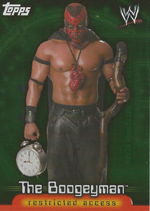 WWE Topps Insider 2006 Trading Card Boogeyman No.49