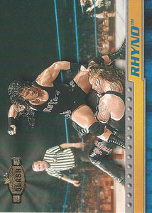WWF Fleer Championship Clash 2001 Trading Card Rhyno No.37