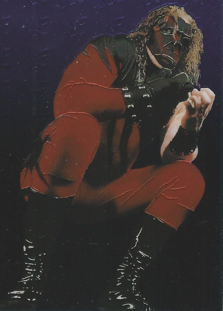 WWF Smackdown Chrome 1999 Trading Card Kane No.49