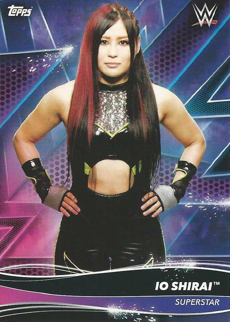 Topps WWE Superstars 2021 Trading Cards Io Shirai No.49
