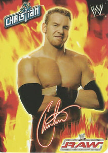 WWE Smackdown Tesla 2004 Trading Cards Christian No.4