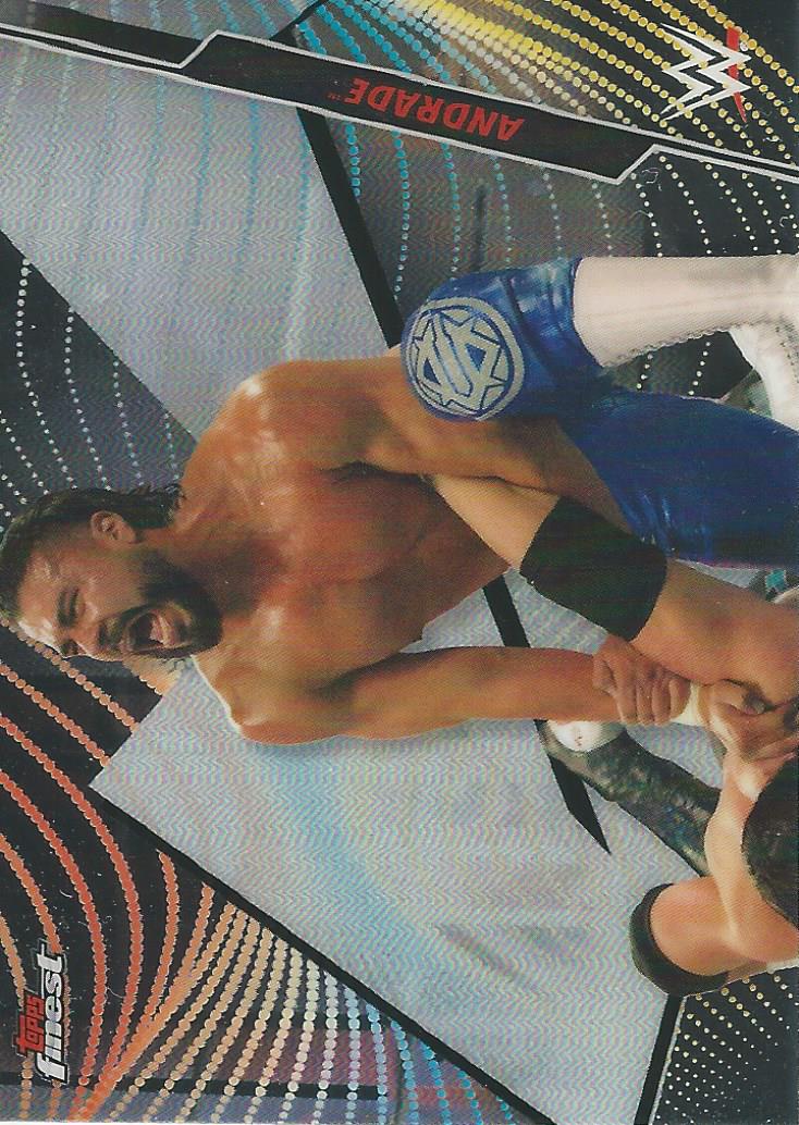 WWE Topps Finest 2020 Trading Card Andrade No.4