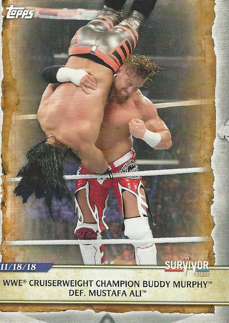 WWE Topps Road to Wrestlemania 2020 Trading Cards Buddy Murphy No.4
