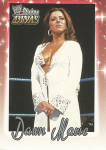 WWE Fleer Divine Divas Trading Card 2003 Dawn Marie No.4