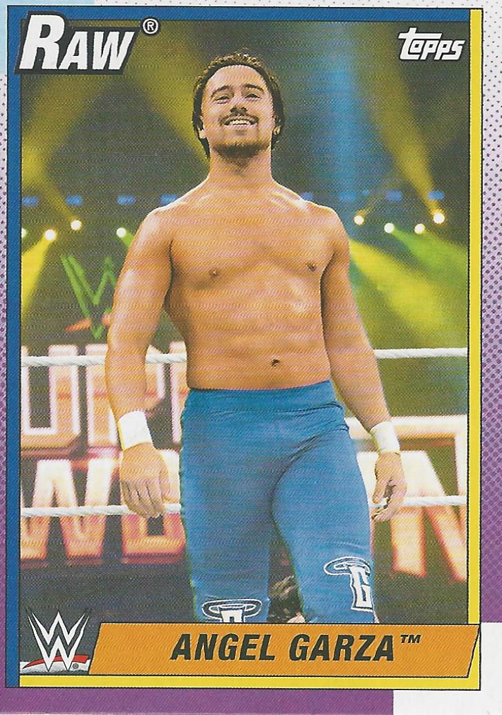 WWE Topps Heritage 2021 Trading Card Angel Garza No.4