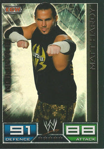 WWE Topps Slam Attax 2008 Trading Cards Matt Hardy Champion No.4