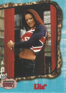 WWE Fleer Absolute Divas Trading Cards 2002 Lita No.4
