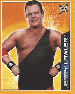 WWE Topps A-Z Sticker Collection 2014 Jerry Lawler No.4