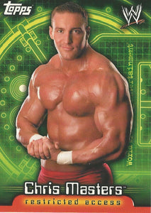 WWE Topps Insider 2006 Trading Cards US Chris Masters No.4