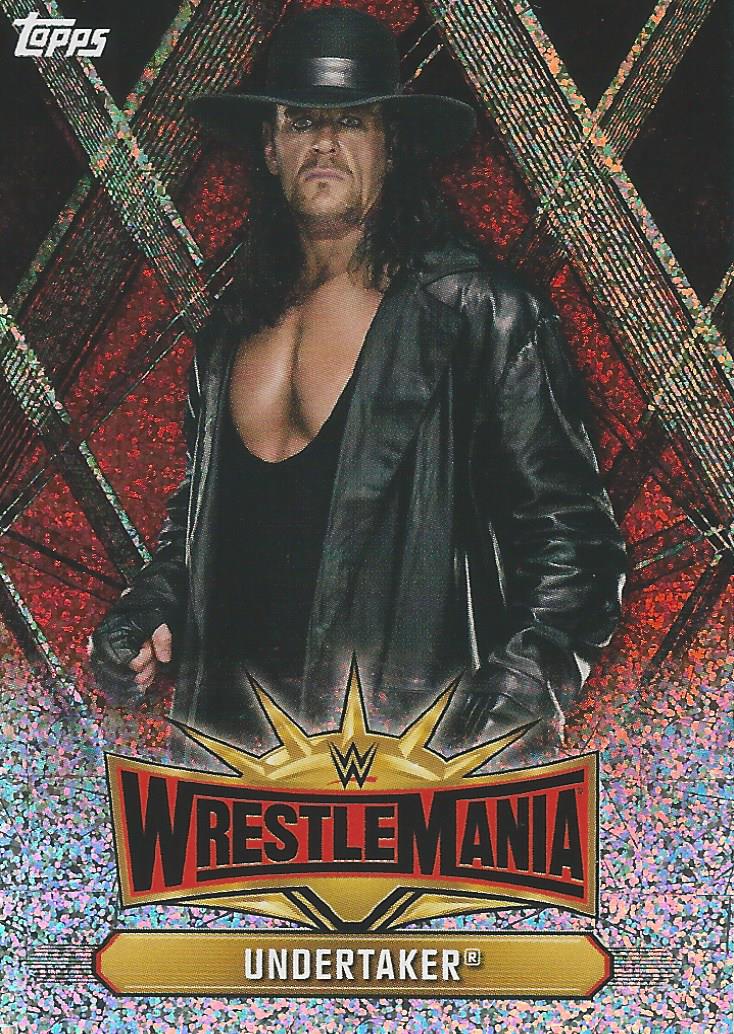 WWE Topps Champions 2019 Trading Cards Undertaker WM-4