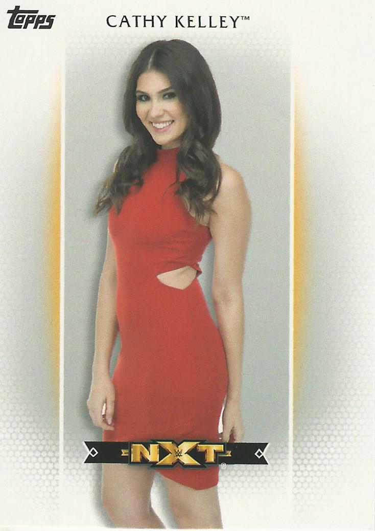 WWE Topps Women Division 2017 Trading Card Cathy Kelley R4